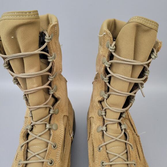 Belleville AFTW Mens Size 12 R Gore-Tex Military Flight Boots Sage Brown USA main image 11